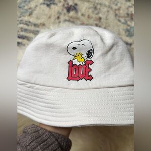Philosophy snoopy kids bucket hat